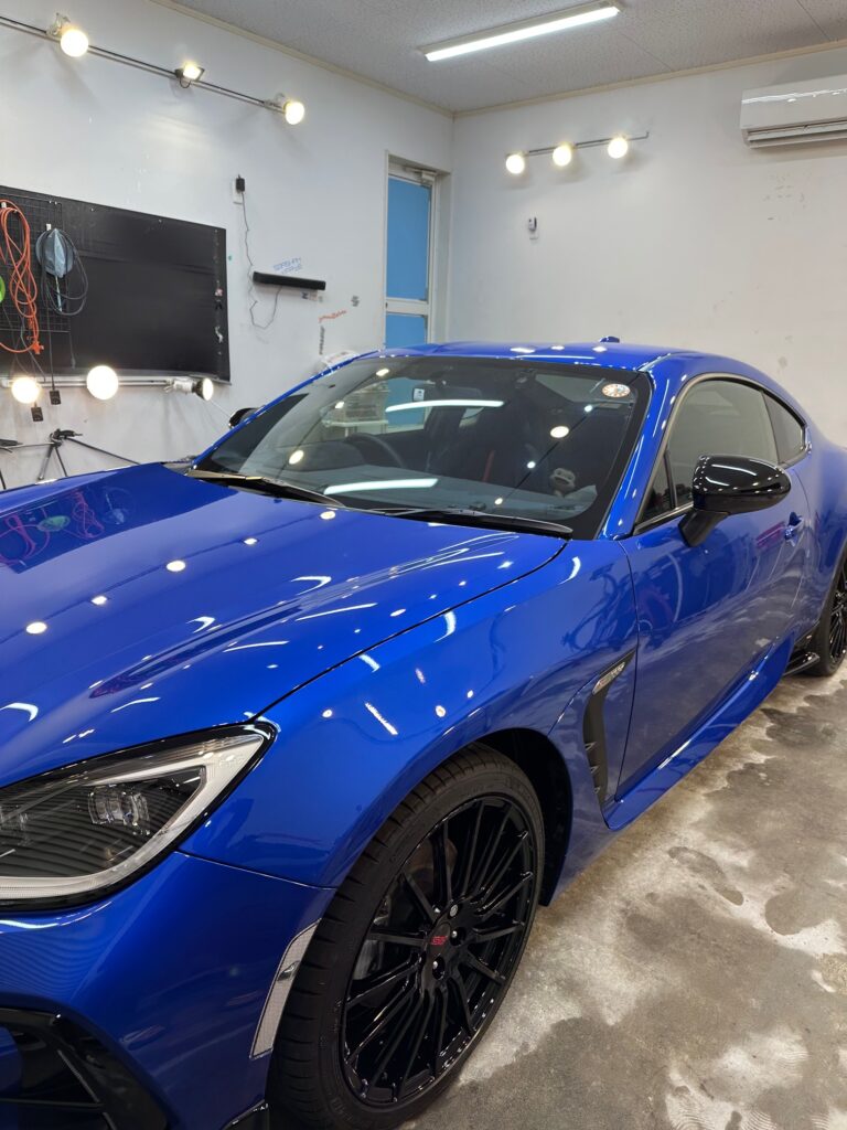スバルBRZセラミックコーティング施工事例