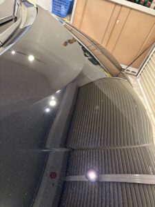 群馬県伊勢崎市でトヨタプリウス
研磨陥没シミbefore-after