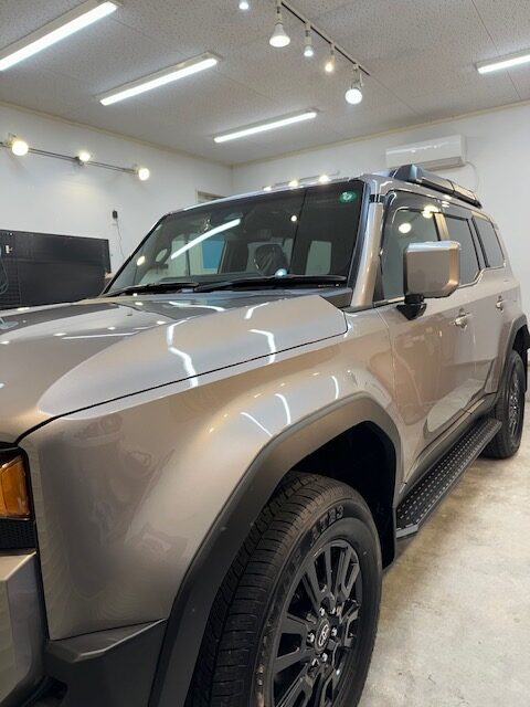 群馬県伊勢崎市でトヨタランドクルーザー250
Neo Vertセラミックコーティング施工後