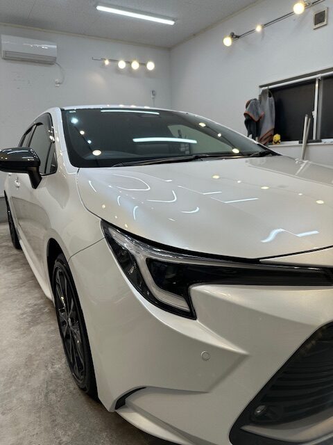 群馬県伊勢崎市
トヨタカローラツーリング
セラミックコーティング施工後