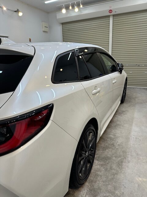 群馬県伊勢崎市
トヨタカローラツーリング
セラミックコーティング施工後