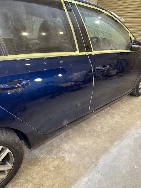 フォルクスワーゲン　ゴルフ
2工程研磨後
群馬県伊勢崎市