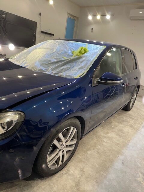 フォルクスワーゲン　ゴルフ
2工程研磨後
群馬県伊勢崎市