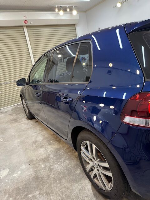 afterーフォルクスワーゲン　ゴルフ
中古車2工程研磨とセラミックコーティング施工後
群馬県伊勢崎市