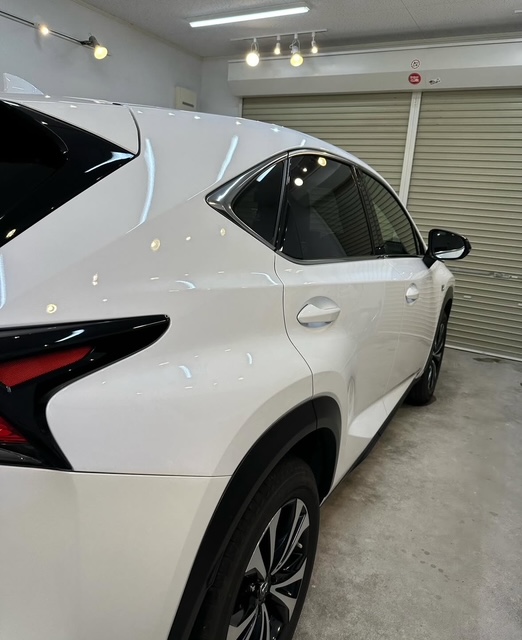 レクサス NX
コーティング施工後
ガラス撥水加工
コーティング専門店
群馬県伊勢崎市
群馬県前橋市