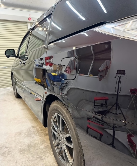 トヨタ エスティマ
2工程研磨　ガラスコーティング施工後　群馬県伊勢崎市　AutoCleanBase