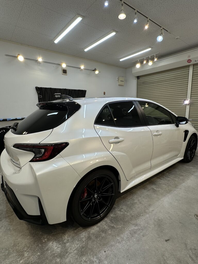 TOYOTA GRカローラ
セラミックコーティング施工後
