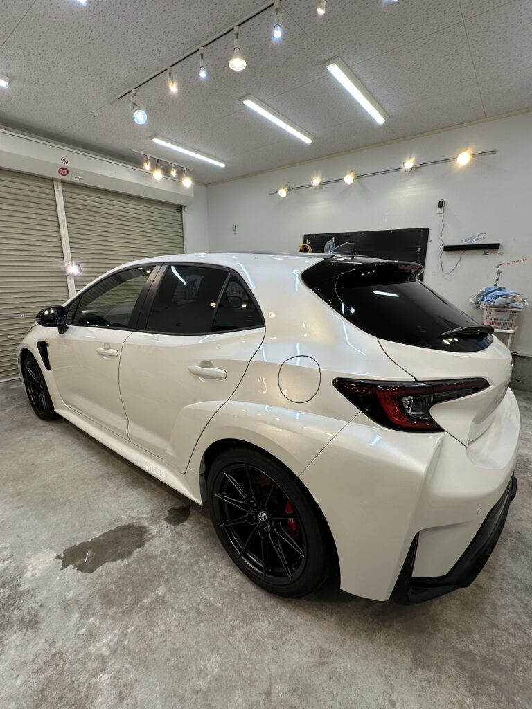 TOYOTA GRカローラ
セラミックコーティング施工後