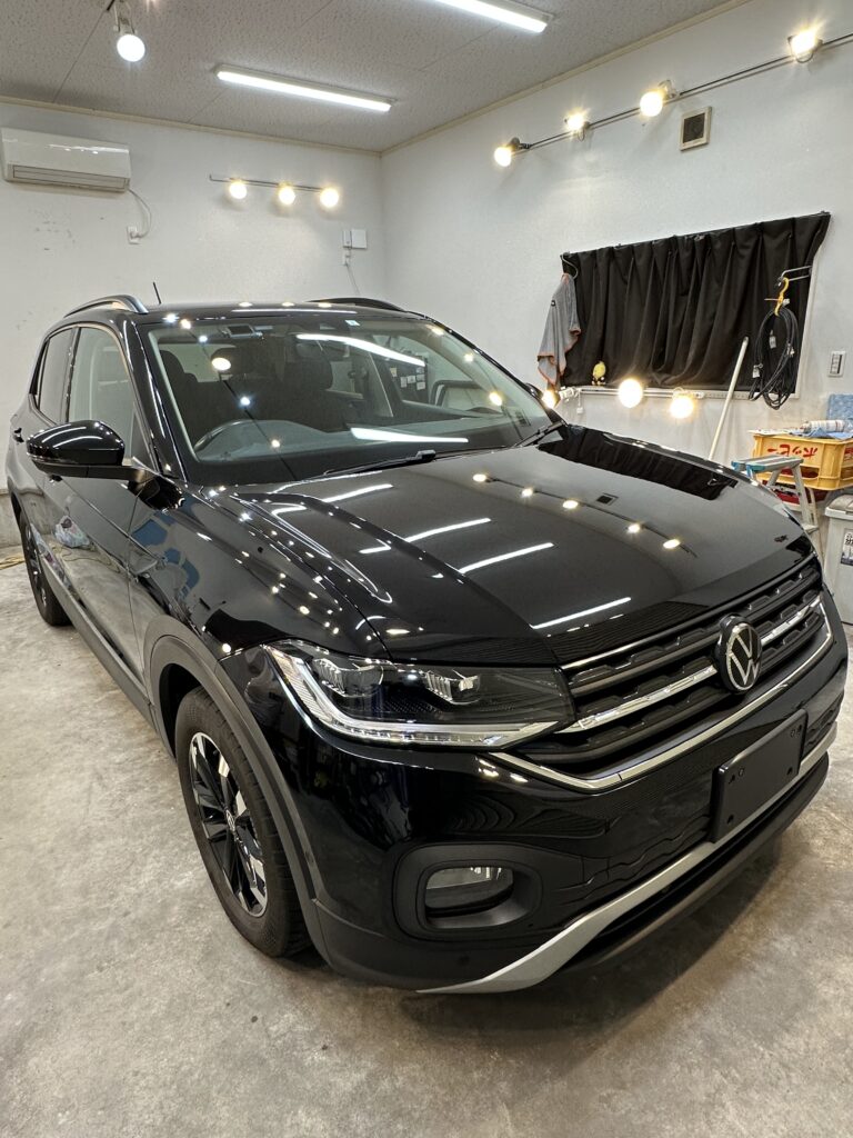 フォルクスワーゲン　T-CROSS
ガラスコーティング施工後
群馬県伊勢崎市