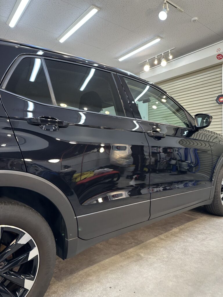 フォルクスワーゲン　T-CROSS
ガラスコーティング施工後
群馬県伊勢崎市