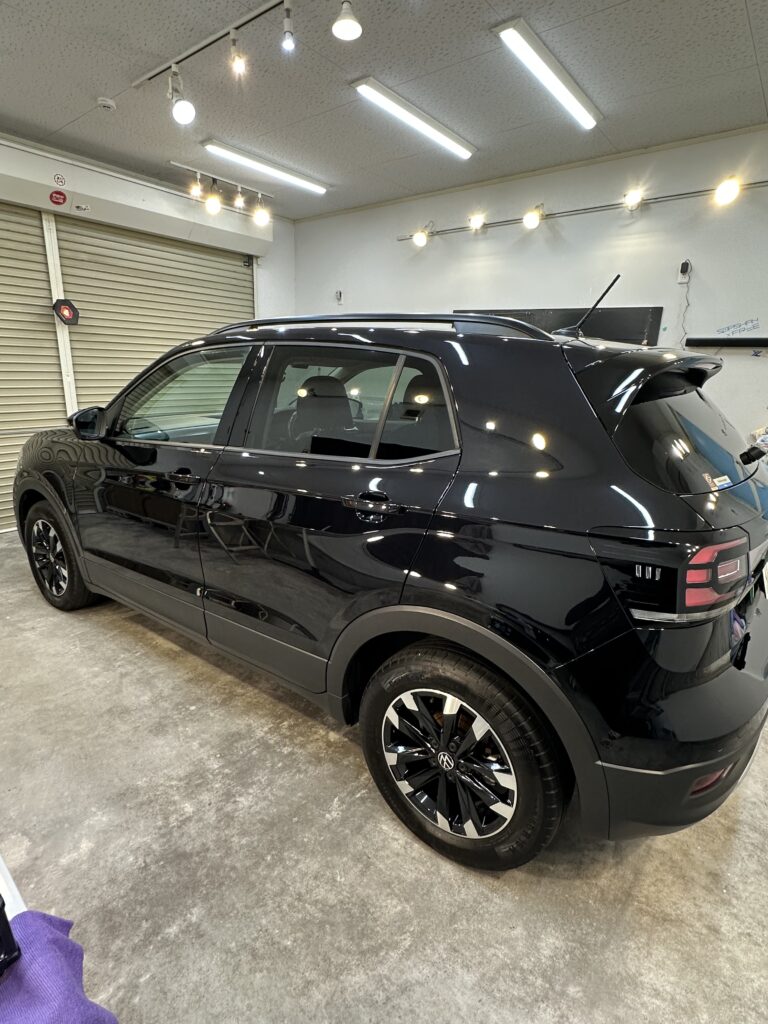 フォルクスワーゲン　T-CROSS
ガラスコーティング施工後
群馬県伊勢崎市