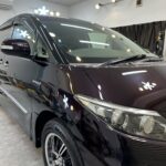 トヨタエスティマ 1工程研磨・セラミックコーティング施工後 群馬県伊勢崎市オートクリーンベース